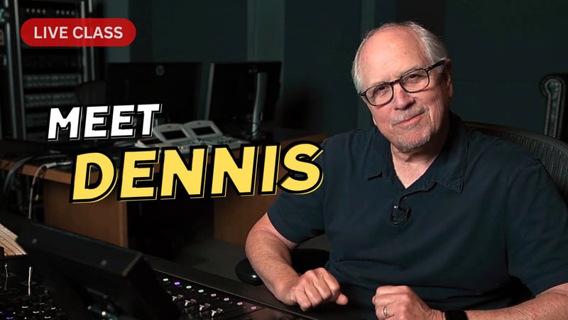 CLASS INTRO — Meet Dennis live class video