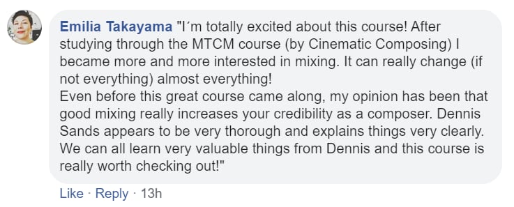 Facebook review by Emilia Takayama