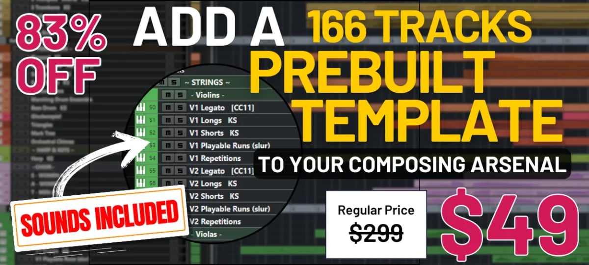 166 Track Orchestral Template