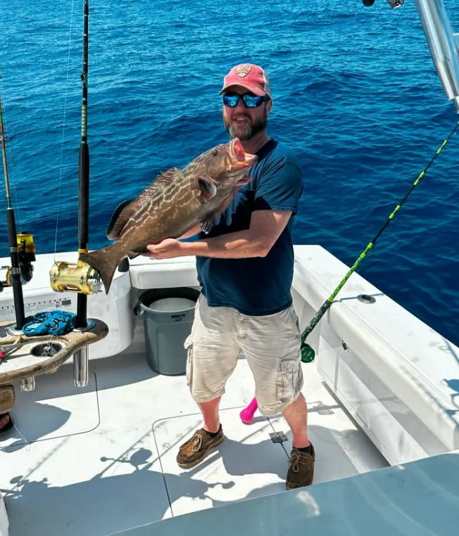 Reef and wreck fishing charter in the Florida Keys