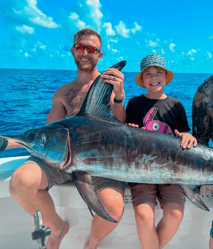 Offshore fishing charter trip with Robbie's of Islamorada