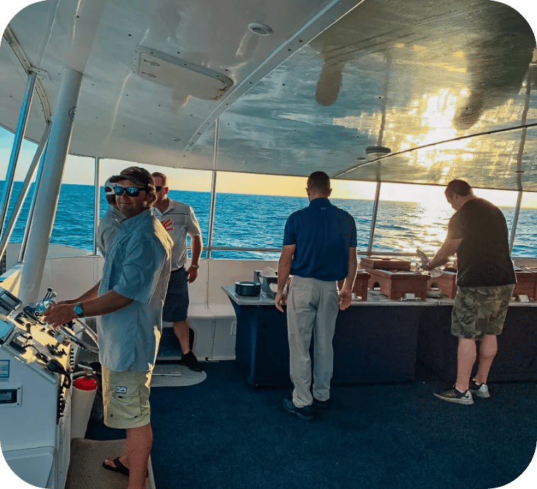 Event celebration at Robbie's of Islamorada