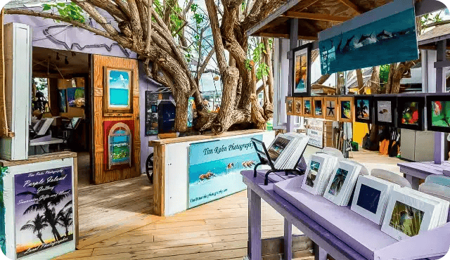 Tim Rahn Photography at Open-Air Shopping in Robbie's of Islamorada