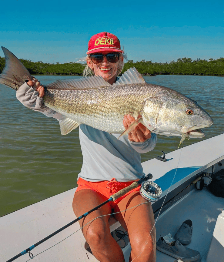 Fly fishing charter on the flats in the Florida Keys
