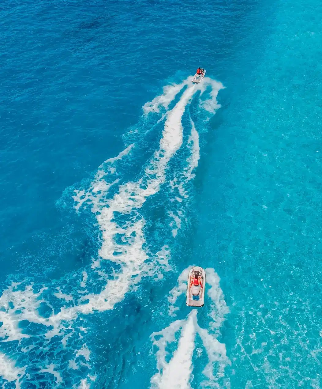 Jet skiing around Islamorada