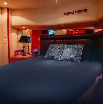 Master stateroom of the Four Aces
