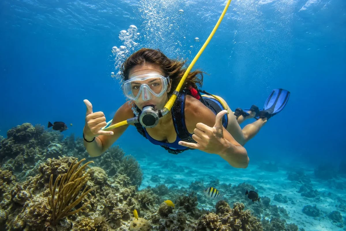 How Deep Is SNUBA Diving?