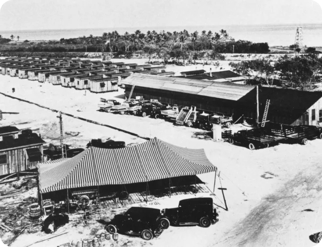 1934: Lower Matecumbe WWI Veteran Work Camp