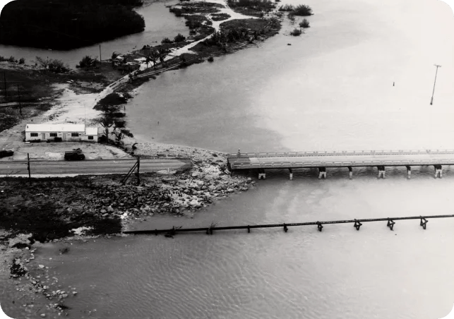 1960: Lignumvitae Key Channel Bridge