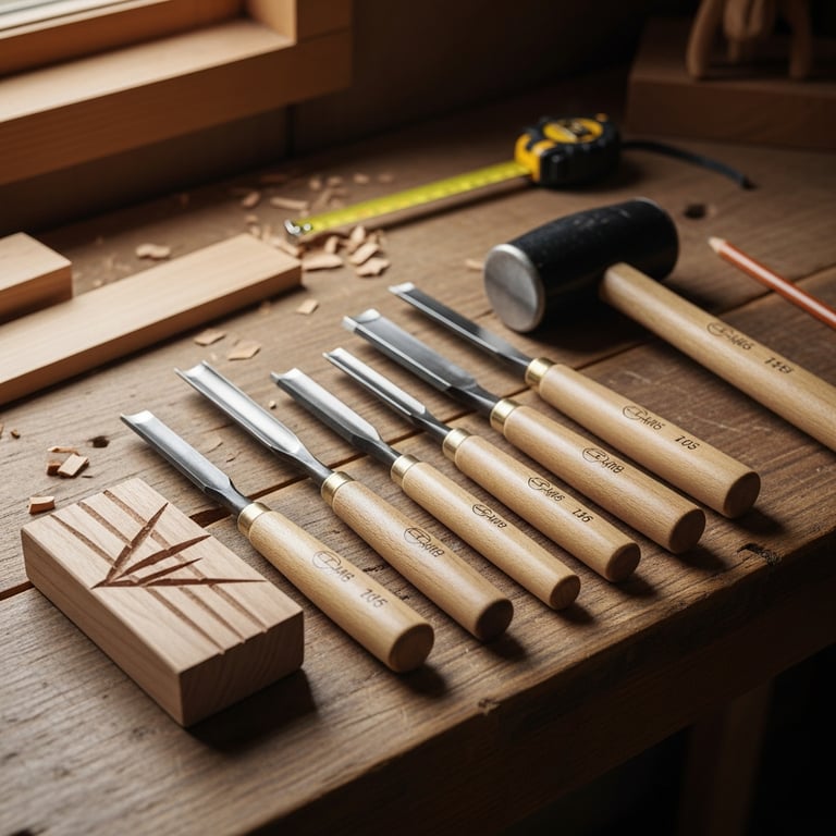 Must-Have Hand Tool Sets for Beginner Woodcarvers