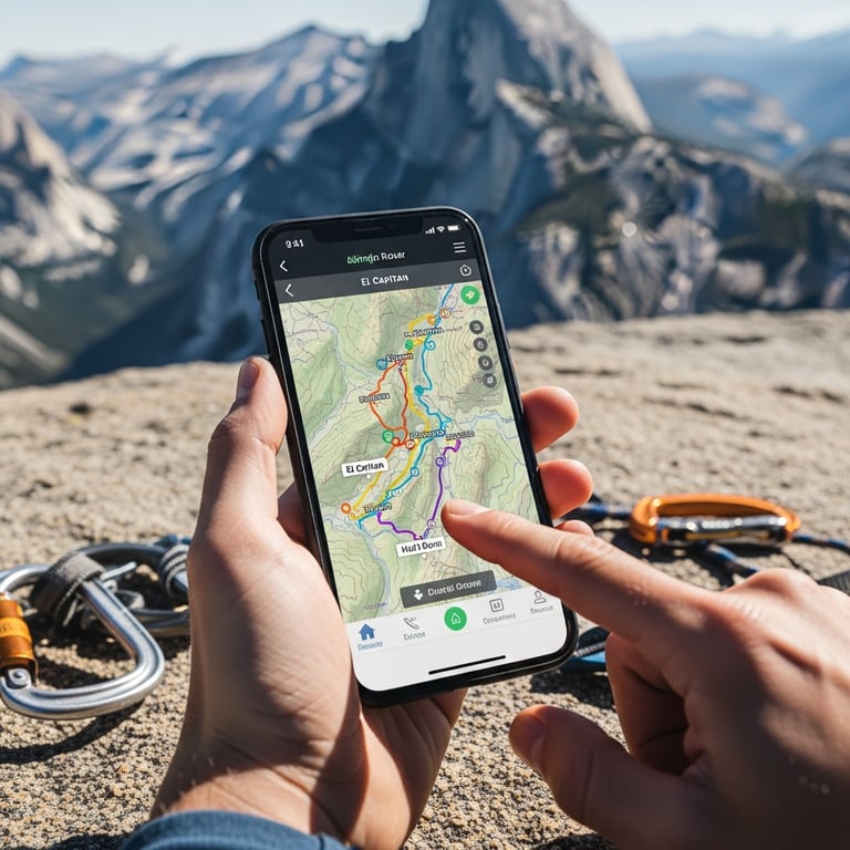 Must-Have Mobile Apps for Discovering Climbing Routes & Connecting with Partners