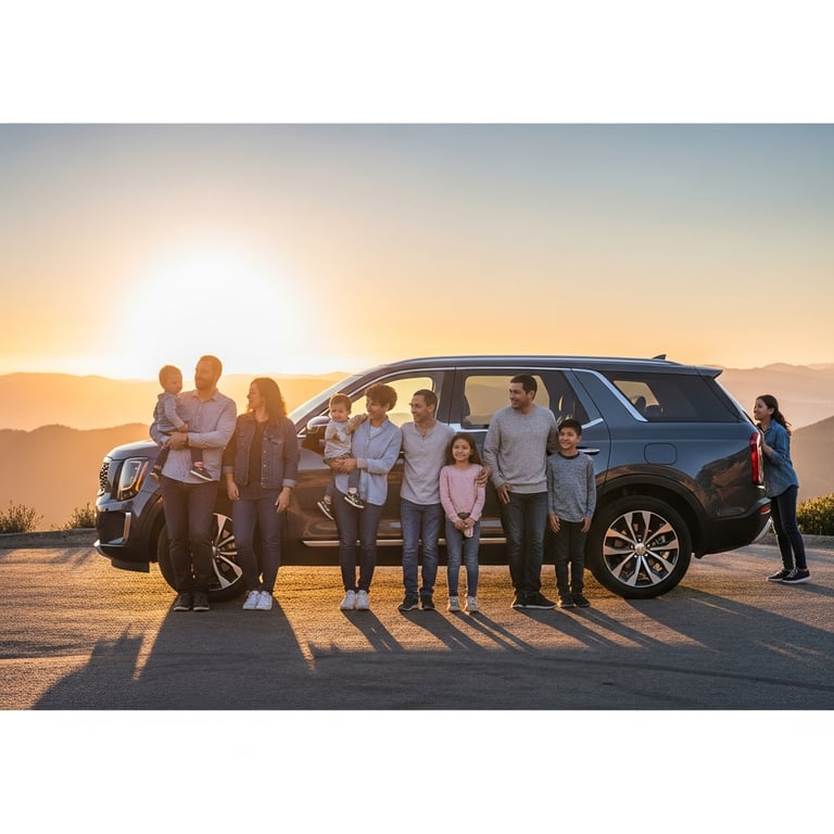 Best 3-Row SUVs for Large Families