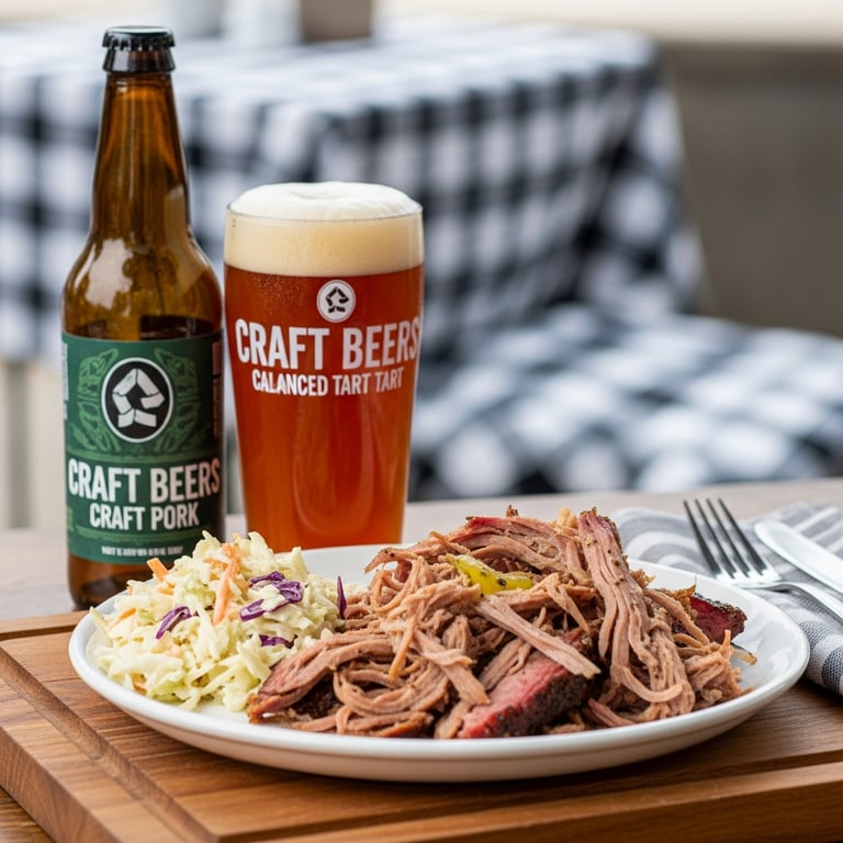 Best Craft Beers to Pair with Carolina-Style Pulled Pork