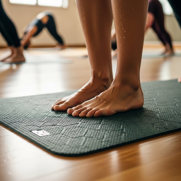 Most Grippy Yoga Mats for Hot Yoga and Sweaty Sessions