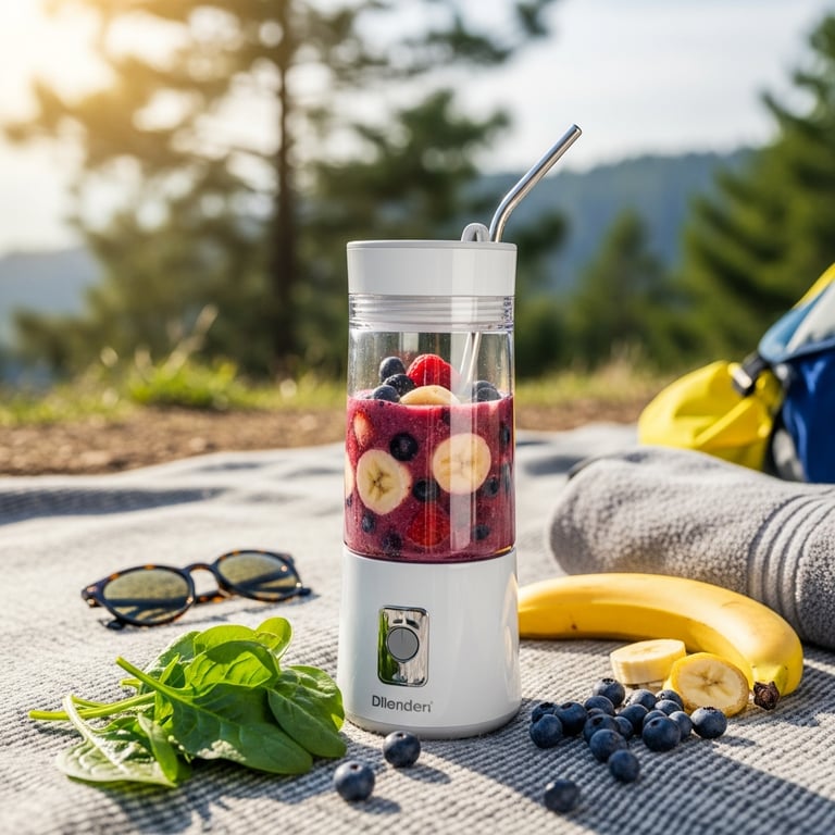 Top Portable Blenders for On-the-Go Smoothies and Protein Shakes