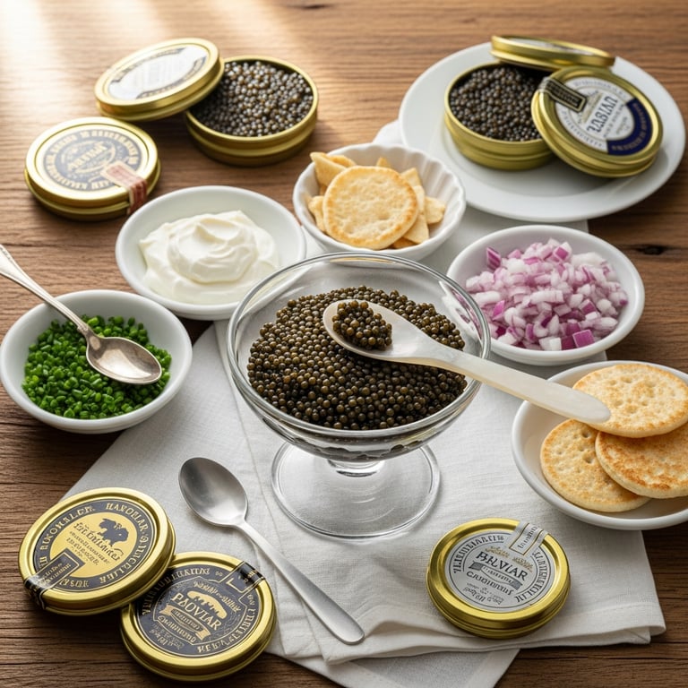 Most Reputable Online Caviar Purveyors with Overnight Shipping