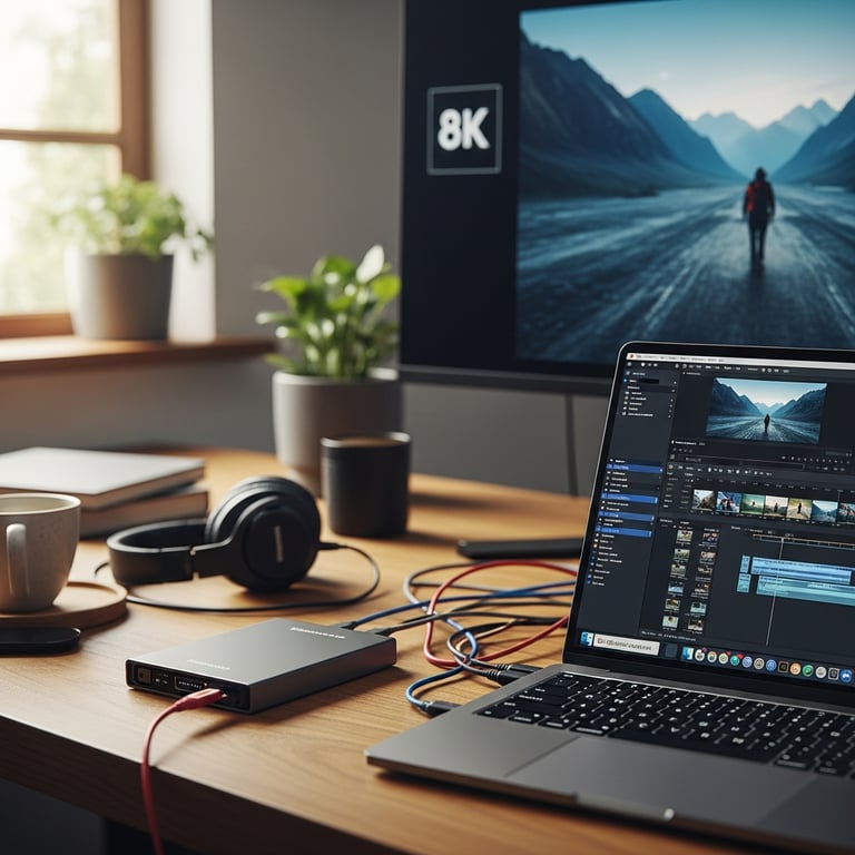 Fastest External SSDs for Multi-Stream 8K Video Editing