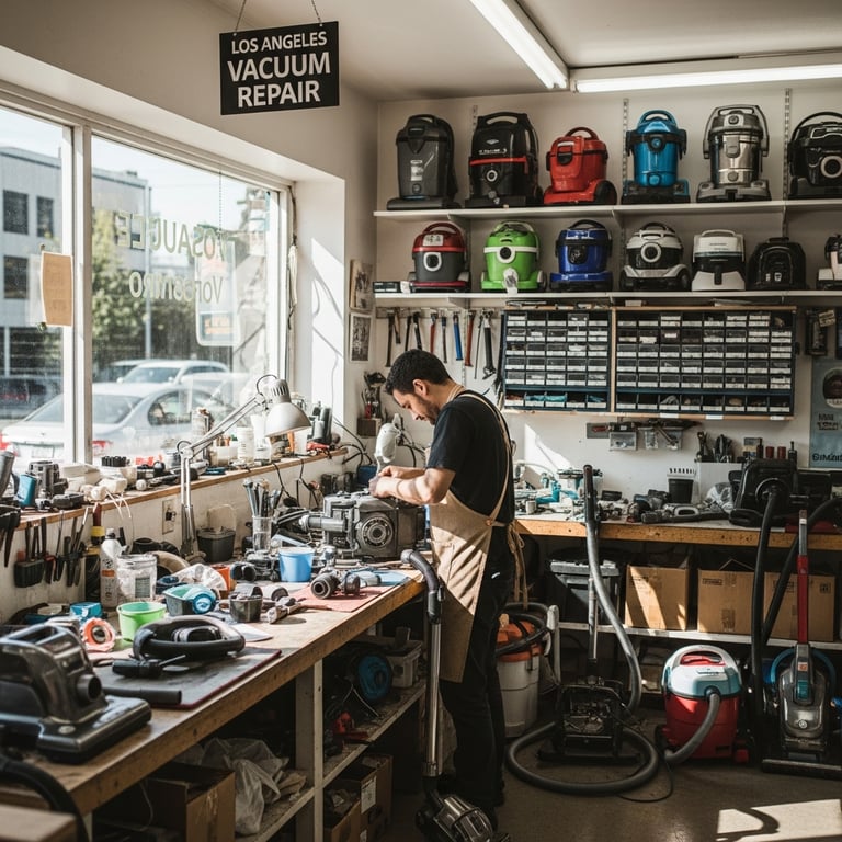 Top-Rated Vacuum Repair Shops in Los Angeles, CA