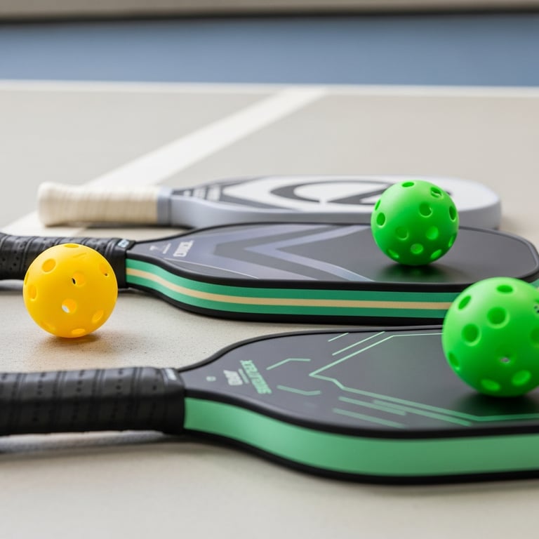 Top Foam Core Pickleball Paddles for Enhanced Power and Spin