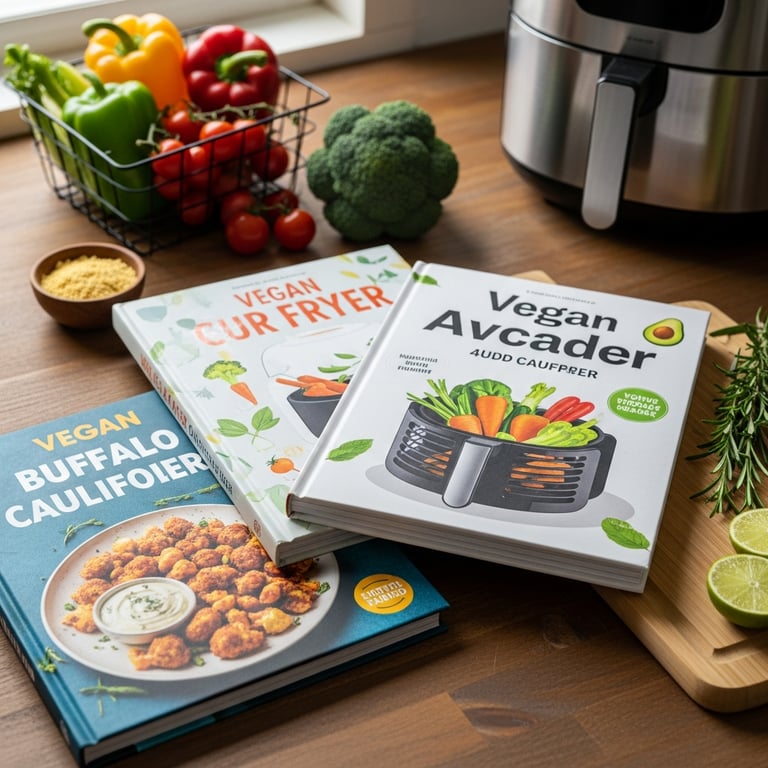 Best Healthy & Vegan Air Fryer Cookbooks