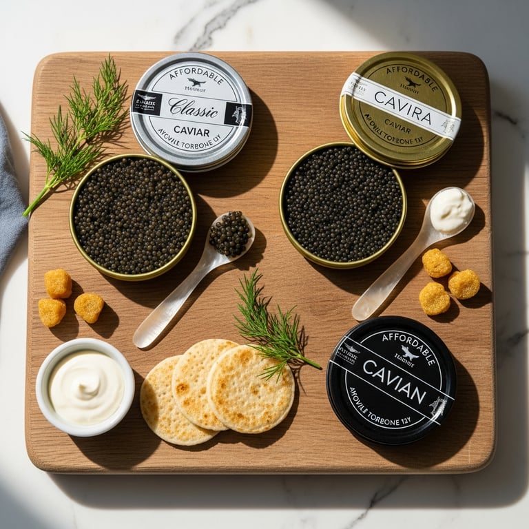 Best Affordable Caviar Brands for Beginners