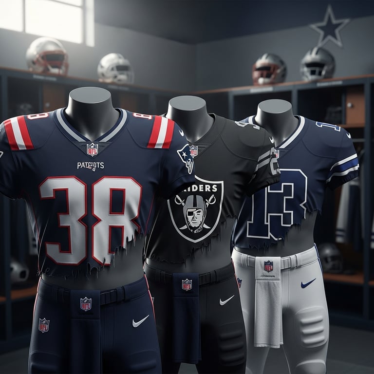 NFL Teams with the Most Overrated Uniforms (2026 Edition)