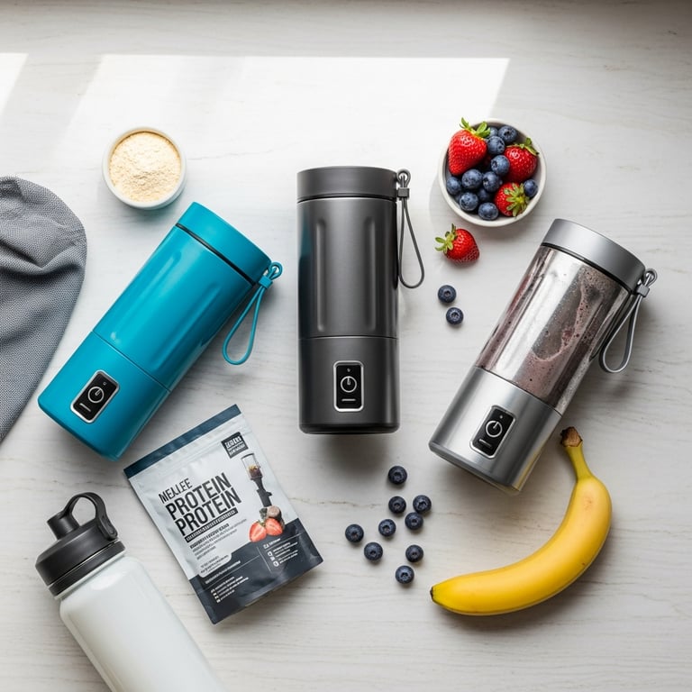 Best Portable Blenders for On-the-Go Protein Shakes and Travel
