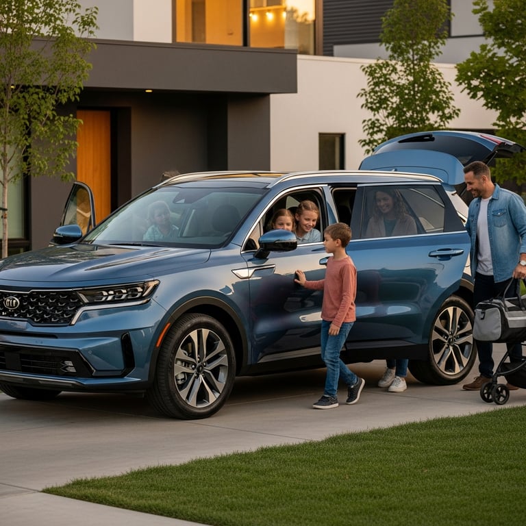 Best 3-Row Hybrid SUVs for Families in 2026