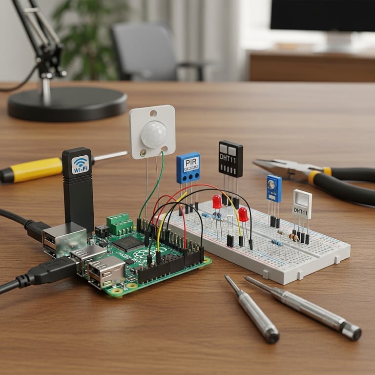 Essential Smart Home Sensors for a DIY Raspberry Pi Hub