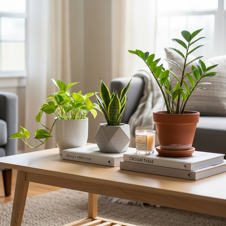 Easiest Indoor Plants to Style on Your Coffee Table