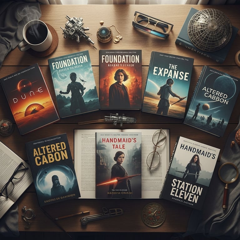 Essential Sci-Fi Books Adapted into Must-Watch TV Series