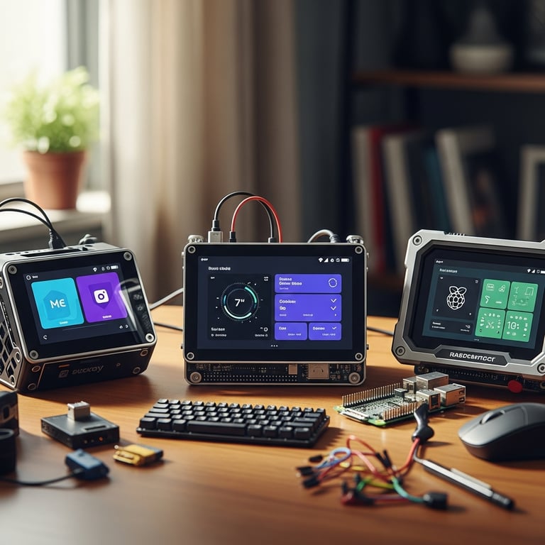 Most Versatile Raspberry Pi Cases with Integrated Touch Displays