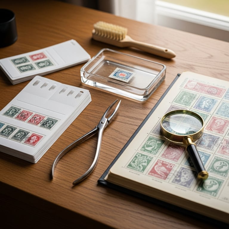 Essential Stamp Collecting Tools Every Beginner Philatelist Needs