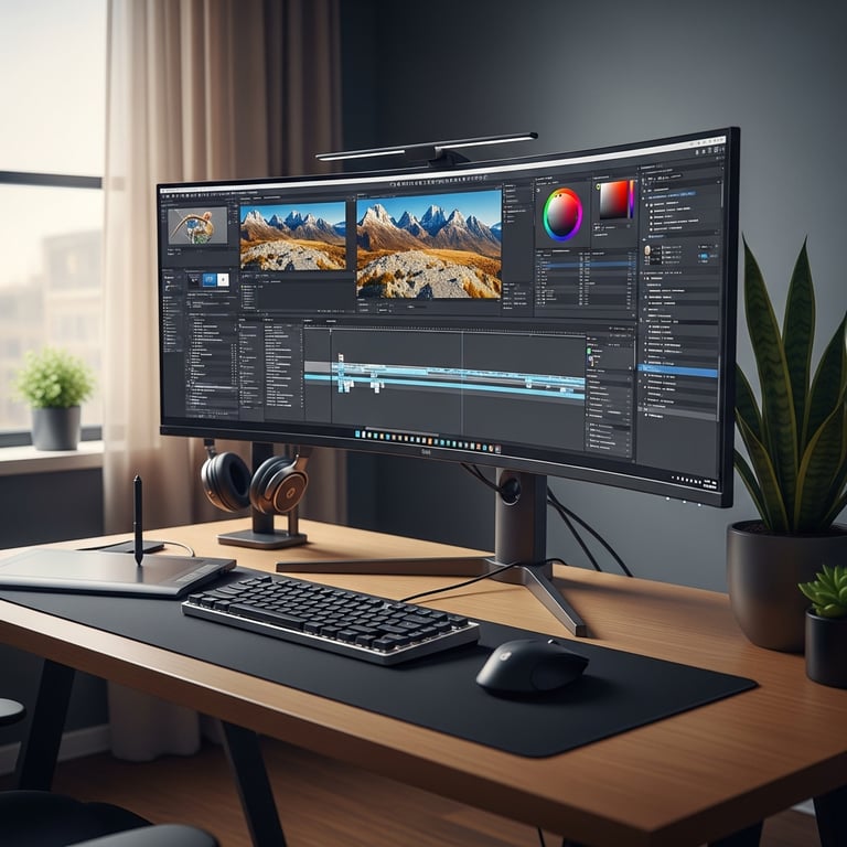 Best Ultrawide Curved Monitors for Creative Professionals (2026)