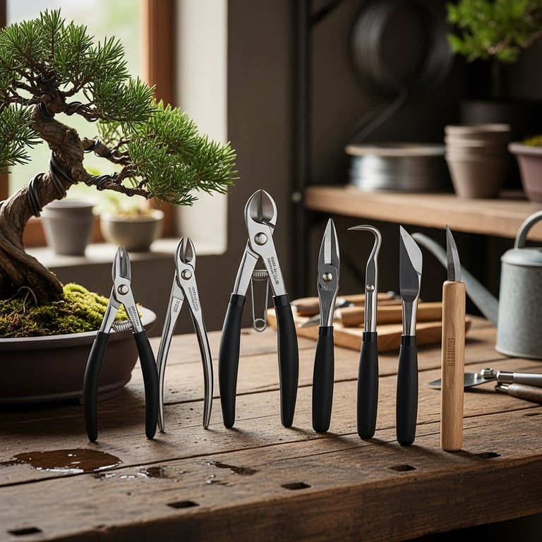 Top 7 Specialized Bonsai Tools for Advanced Branch and Trunk Shaping