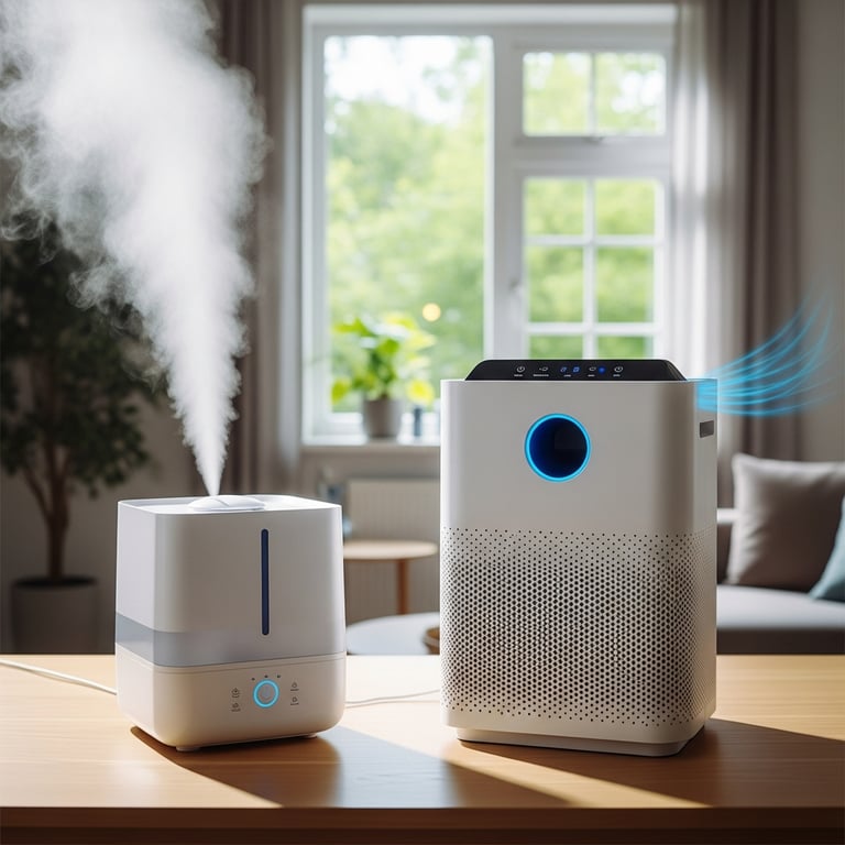 Humidifier vs. Air Purifier: Decoding Your Indoor Air Quality Needs