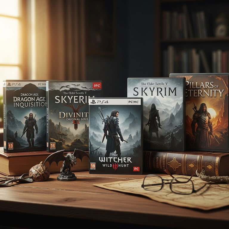 Best RPGs with Rich Narratives for Fantasy Book Lovers