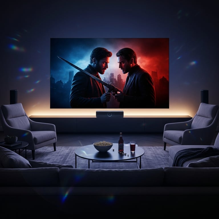 The Most Immersive OLED 4K TVs for Dark Room Movie Nights
