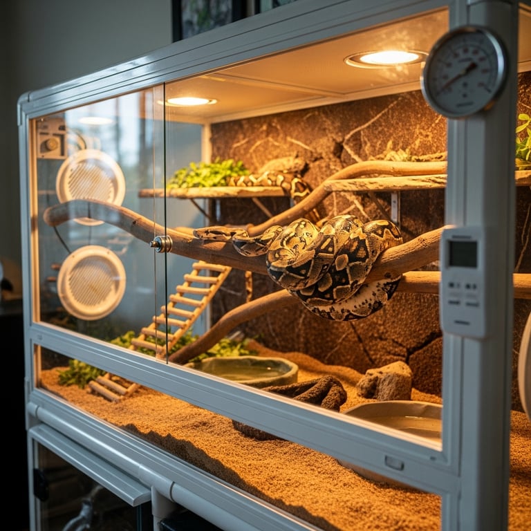 Top PVC Reptile Enclosures for Large Constrictors