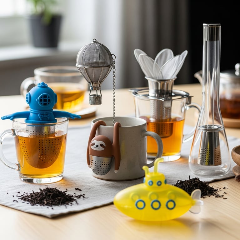 Most Unique Tea Infusers and Strainers for Loose Leaf Tea