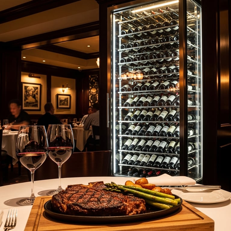 Best Steakhouses in New York City with Outstanding Red Wine Lists