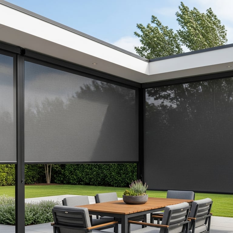 Most Durable Outdoor Roller Shades for High-Wind Patios
