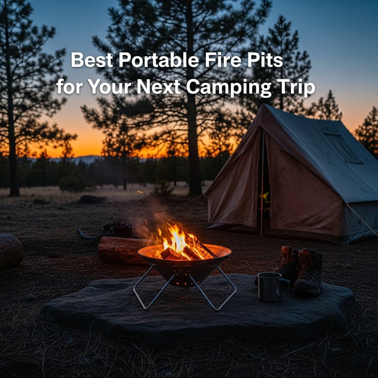 Best Portable Fire Pits for Your Next Camping Trip