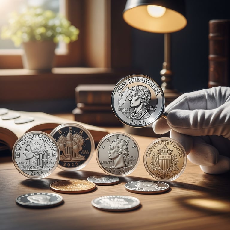 Most Sought-After U.S. Mint Commemorative Coins of 2026
