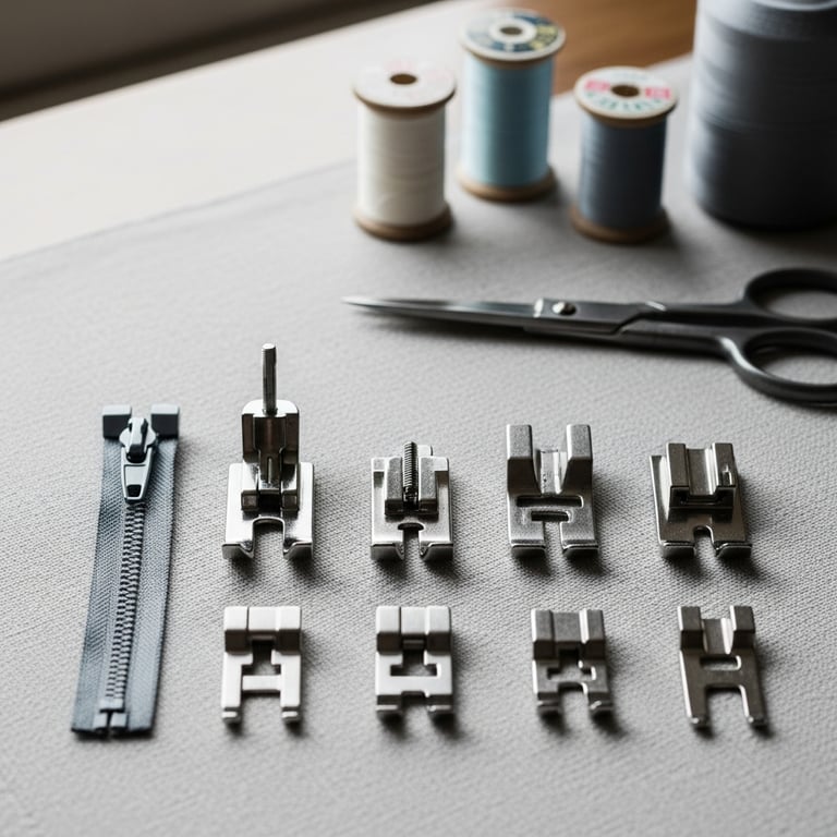 Essential Presser Feet for Advanced Sewing Techniques