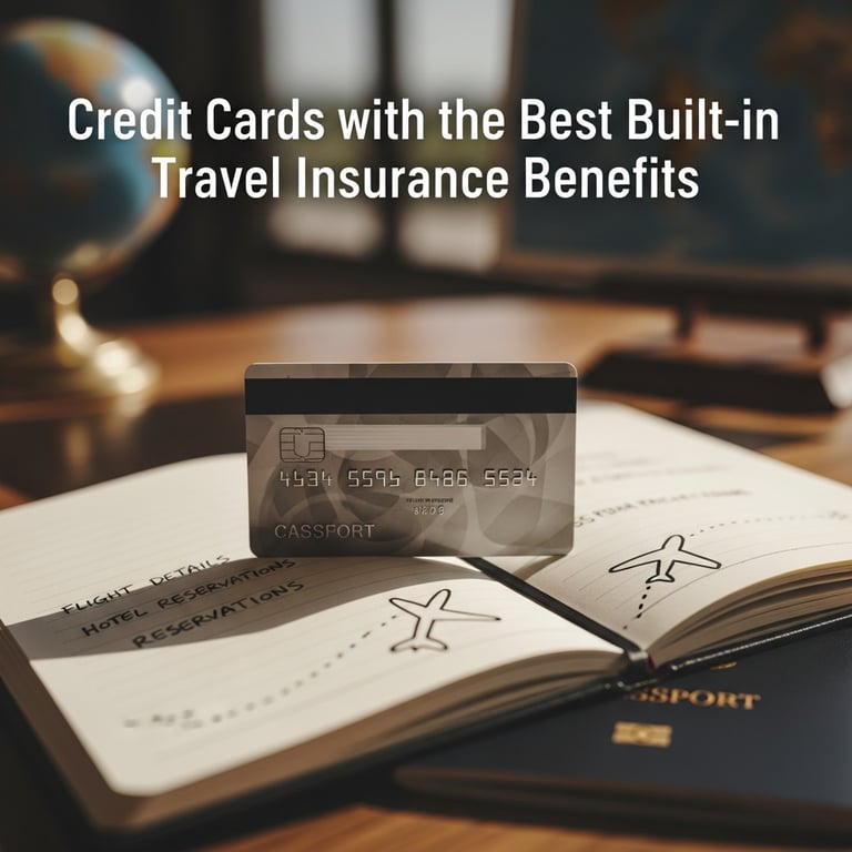 Credit Cards with the Best Built-in Travel Insurance Benefits