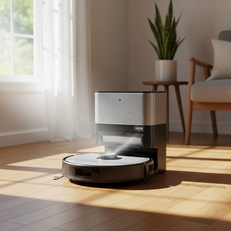 Robot Vacuums with Advanced HEPA Filtration for Allergy Sufferers