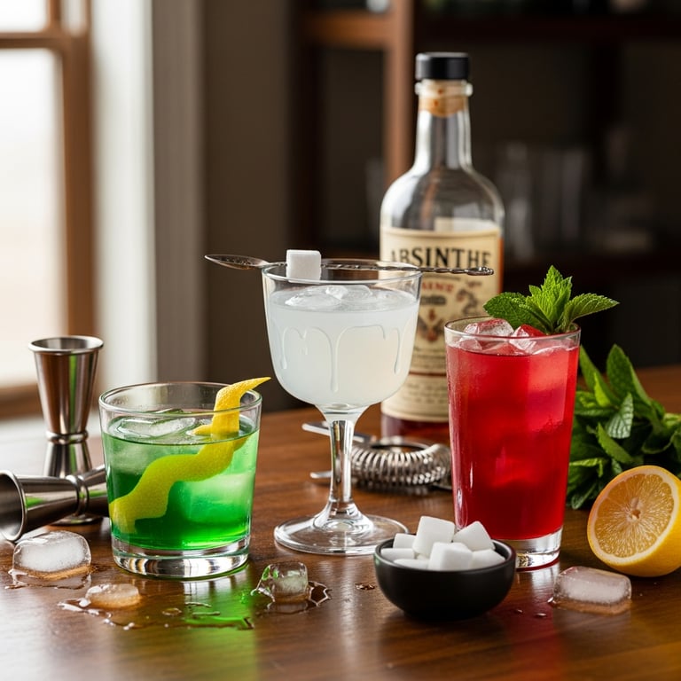 Classic Absinthe Cocktails Every Home Bartender Should Master