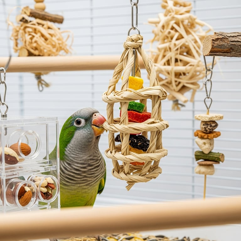 Best Foraging Toys to Mentally Stimulate Your Pet Bird