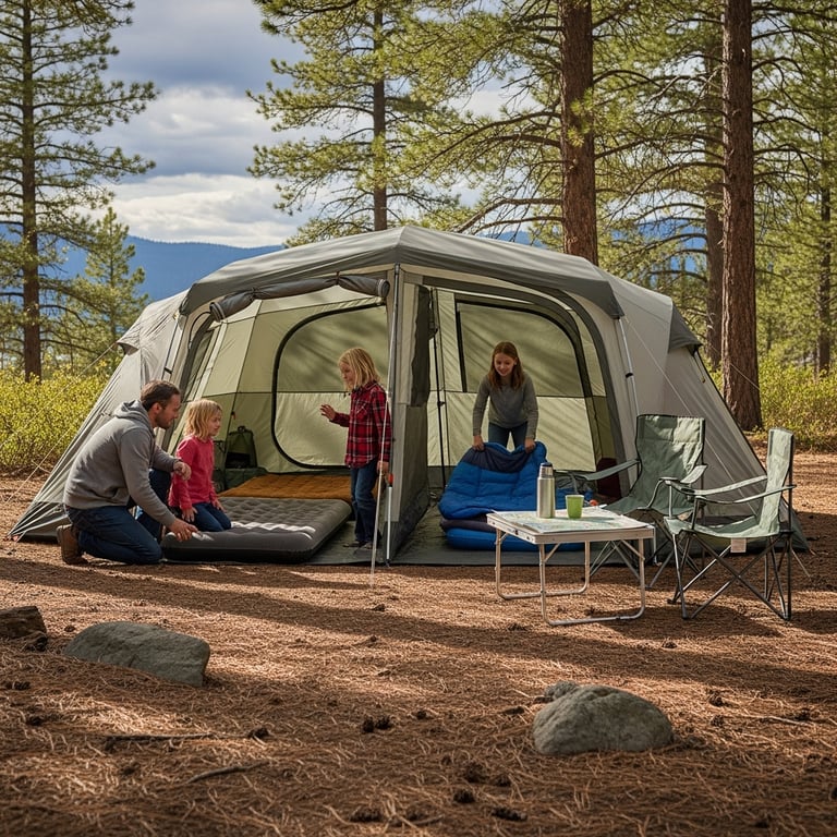 Best Spacious Camping Tents for Family Trips